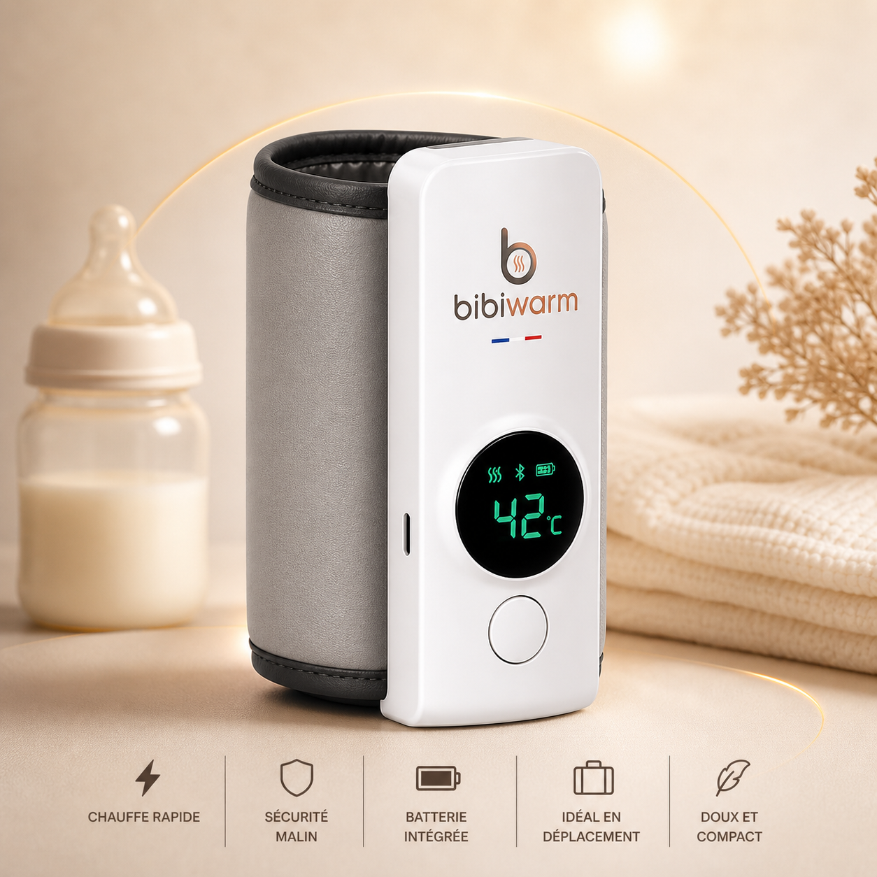 Bibiwarm-Chauffe Biberon Premium
