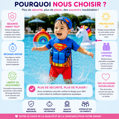 Bibiwarm - Maillot flottant évolutif