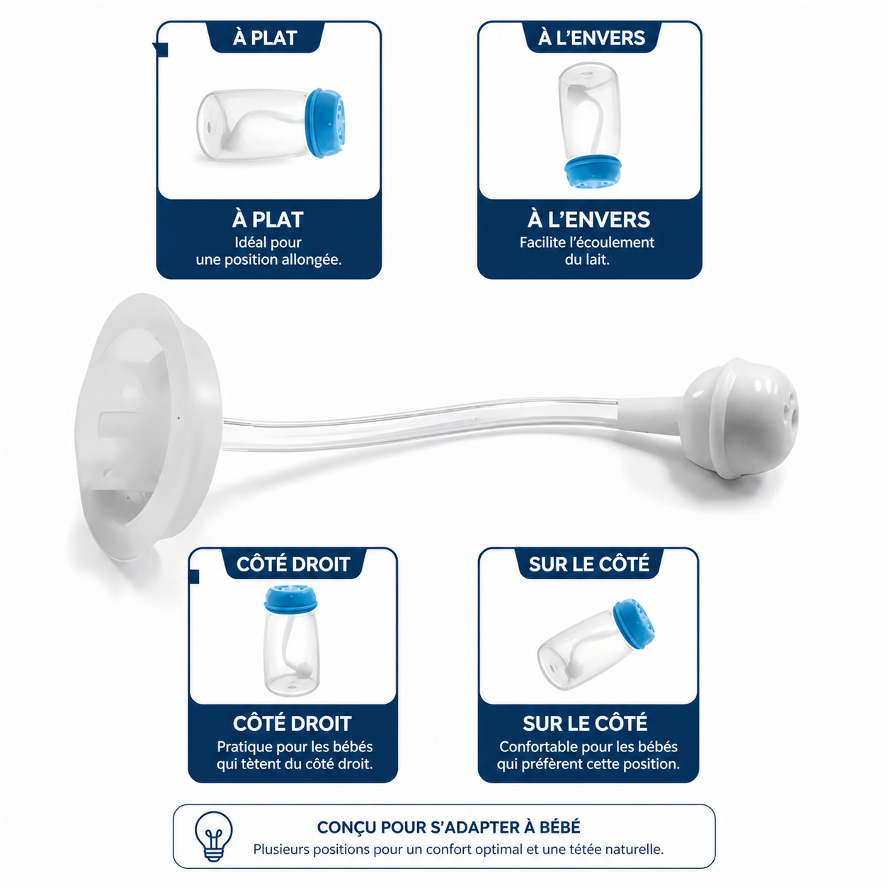 Bibiwarm - Biberon mains libres